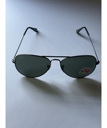 Ray Ban Sunglasses Aviator RB3025 004/58 Gunmetal G15 Green POLARIZED 58mm - $79.57 CAD