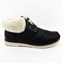 Skechers Chill Lugs Carefree Cozy Black Womens Size 7 Shearling Boots - £50.80 GBP