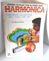 Learn to Play The Alfred Way Harmonica - Instruction/Songbook - 40 pgs. - 1975 - £8.00 GBP