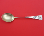 Applied Silver by Shiebler Sterling Silver Ice Cream Spoon GW Applied Dr... - $385.11