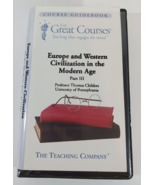 Great Courses EUROPE AND WESTERN CIVILATIONS IN THE MODERN AGE Part 3 6 ... - $20.78