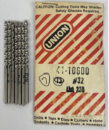 Lot of 7 x UNION #32 Jobber Length 3mm HS Drill Bit List 238- USA MADE - $361.21 MXN
