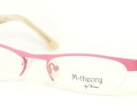 Nuevo M-theory Por Venus VM-715 150 Rosa Gafas Montura Metálica 54-17-135mm - $133.85