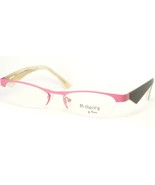 Nuevo M-theory Por Venus VM-715 150 Rosa Gafas Montura Metálica 54-17-135mm - $133.85
