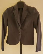 Calvin Klein Charcoal Gray Suit Blazer Jacket Size 4P - $24.74