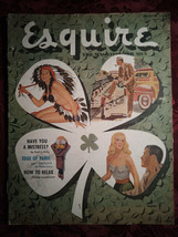 ESQUIRE magazine March 1950 Al Moore Pinup Girl Swim Suits Yousuf Karsh Austria - £17.83 GBP