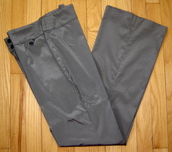 RICHMOND DENIM Low Rise Shimmering Pewter Gray Boot Leg Stretch Pants/Je... - $29.30