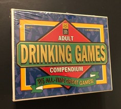DRINKING GAMES Adult Compendium 25 All Time Great Games Crazy Coyote 200... - $16.42