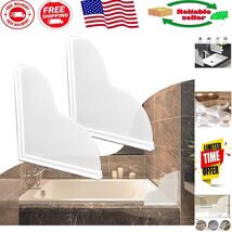 Durable Shower Splash Guard Kit for Bathtub - Waterproof and Scratch-Res... - $50.16 CAD