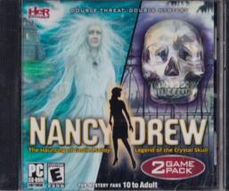 Nancy Drew: The Haunting of Castle Malloy/ Legend of the Crystal Skull games NEW - $7.05