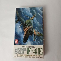 LS McDonnell Douglas F4-E Phantom Model Kit open box 1:144 scale Complete - $17.95