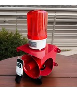 Industrial Home  Alarm, Emergency Warning Light Panic 120dB SOS Siren w/... - $65.44