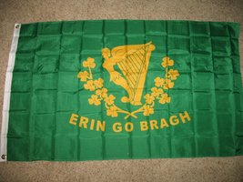 3X5 Ireland Irish Erin Go Bragh Harp Polyester Flag 3&#39;X5&#39; Fade Resistant Outdoor - £15.15 GBP