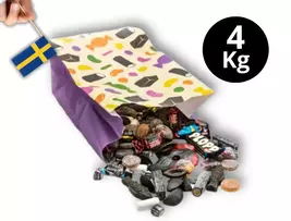 4 kg of Mixed Candy Licorice, Swedish Candy Licorice Mix, Swedish Lösgodis - $89.90
