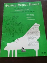 1960 Music For Children, Sunday School Hymns For Piano For Beginners Songbook - £70.24 GBP