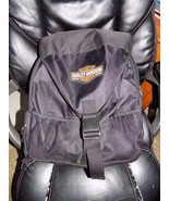 Harley-Davidson Black Backpack Deluxe EUC - $63.19
