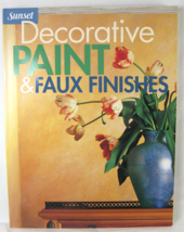 Sunset Decorative Paint &amp; Faux Finishes Book Home Decor Soft Cover 1999 - $9.74