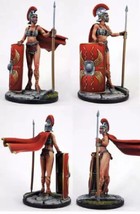 1/32 54mm Resin Model Kit Beautiful Girl Roman Woman Warrior Woman Unpainted - £23.19 GBP