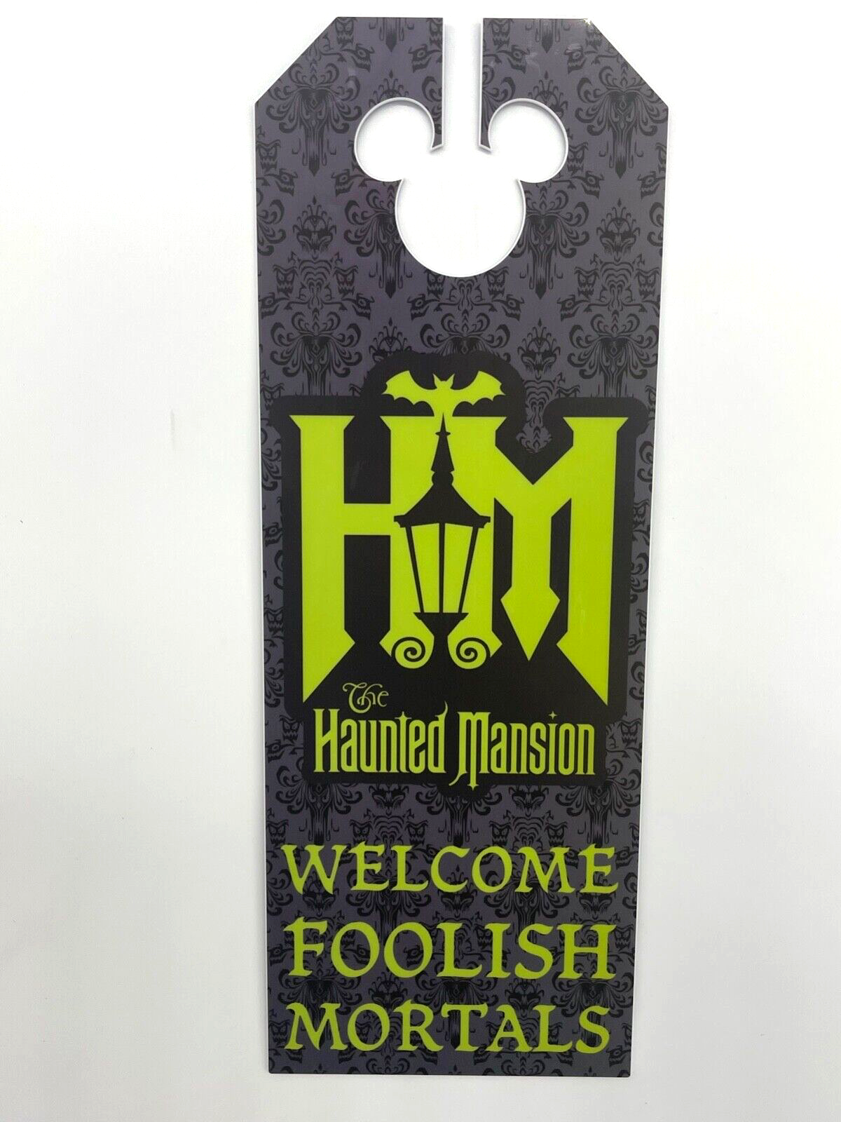Disney Parks Haunted Mansion Welcome Foolish Mortals Tomb Sweet Tomb Doo... - $15.83