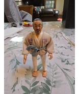 1986 Vintage Remco Karate Kid Movie Mr Myiagi Figure Purple  - $981.74 MXN