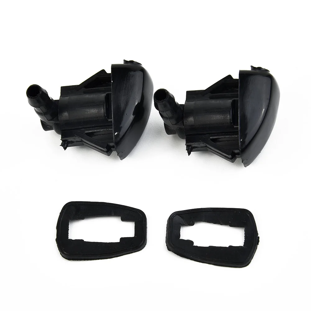 2Pcs Car Front Windshield Water Spray Wiper Jet Washer Nozzles for Mazda 3 5 6 - £9.54 GBP