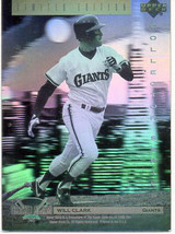 1991 SanFrancisco Giants Will (The Thrill Clark) Silver Hologram Limited... - $10.00