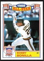 Pittsburgth Pirates Bobby Bonilla 1989 Topps Glossy All Star Insert #15 nm ! - £0.39 GBP