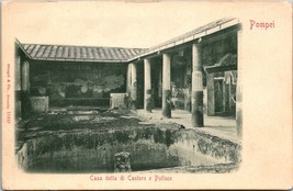 Italy Casa detta di Castore e Polluce WB Unposted 1915-1930 Antique Postcard - £5.90 GBP