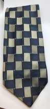 Fratelli Moda Silk Tie Necktie Navy &amp; Shimmering Green Basket Weave ITAL... - $61.75