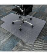 1pc Office Chair Mat For Computer Desk Chair Transparent Design Mat Easy... - $41.99