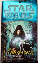 Troy Denning StarWars THE SWARM WAR (Dark Nest 3) hive mind Luke Leia Jedi Magic - $5.10