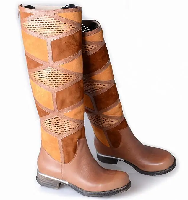 Botas femininas leather overknee boots  riding thigh high boy boots women shoes  - £419.82 GBP