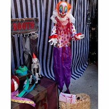 65&quot; Standing Animated Clown Halloween Decoration (ot) - £282.51 GBP