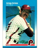 1987 Fleer - Greg Gross #173 - $1.48