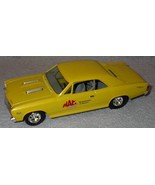 Ertl Collectibles 1967 MAC Yellow Chevelle Super Sport Bank 1:25 scale - $29.95