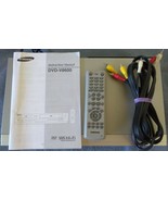 Samsung DVD-V8600 w/Remote &amp; Manual.  Please Read Description. - €51,20 EUR