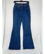 Vintage Y2K Trust Me Juniors Flare/Bootcut Jeans Blue Size 5 - $44.68