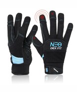 DEX FIT Mechanic Gloves MG310 Premium, Breathable, Washable, Black (L) - €14,64 EUR
