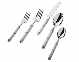 Castello by Ricci Stainless Steel Flatware Tableware Set Service 8 New 40 Pcs - £620.73 GBP