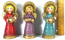 Set of 3 Norleans Christmas Angel Musicians (Circa 1960&#39;s, Japan) - $37.07