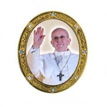 Brand New Vatican Library Collection Pope Francis Commemorative Rosary Box - £46.96 GBP
