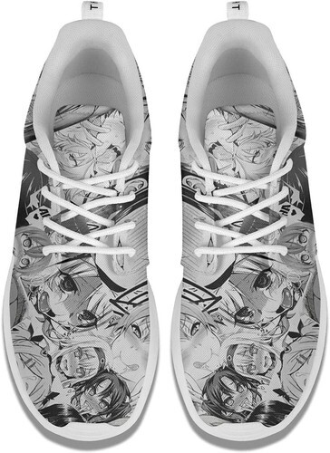 Three In Women's Cushioning Running Shoe Light Lace Up Casual Sneakers Size 8 Item image 4