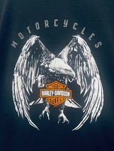 Harley-Davidson H-D T-Shirt Pacific Junction Iowa 2022 5XL 100% Cotton Planes - £23.33 GBP