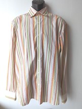 TED BAKER London Men&#39;s Designer Long Sleeve ButtonUp Oasis Stripe Shirt ... - £27.22 GBP