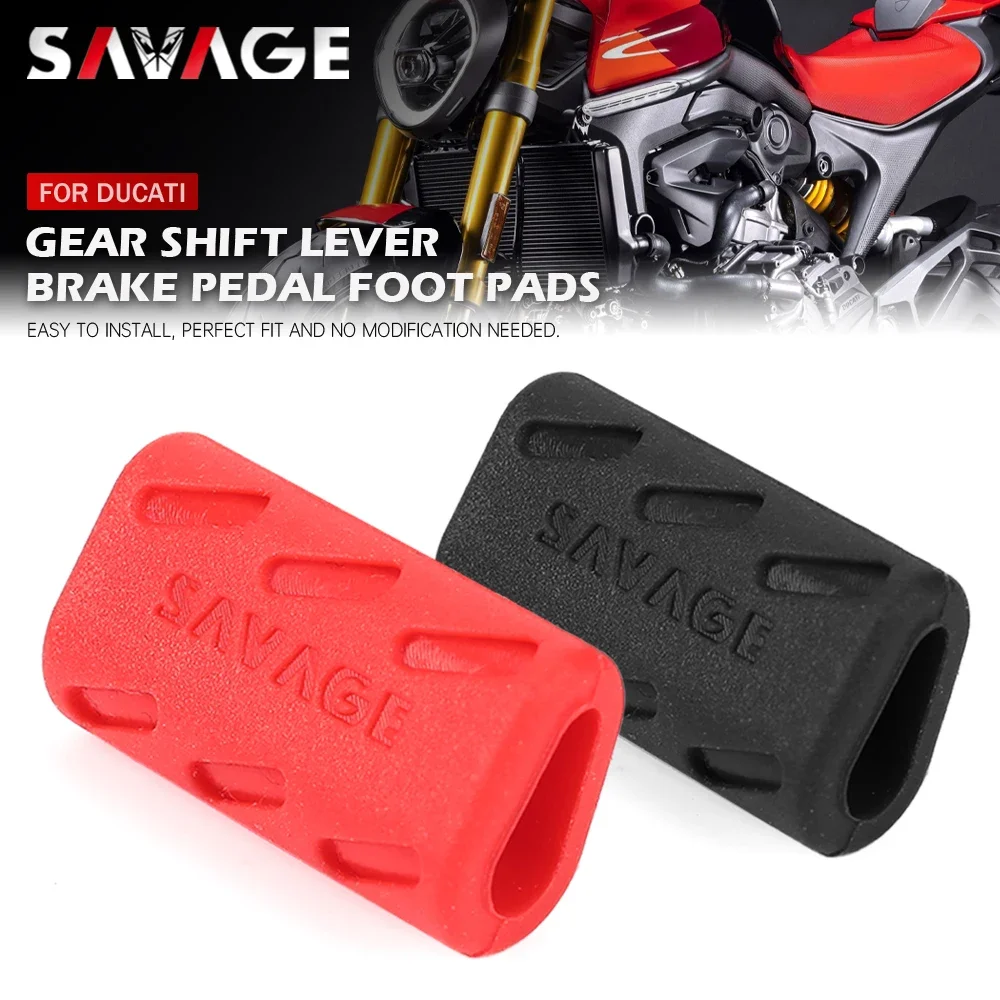 For DUCATI Shift Lever Gear Pedal Brake Lever Foot Pad Hypermotard - £12.98 GBP
