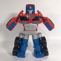 Transformers Rescue Bots OPTIMUS PRIME Tomy Hasbro 10&quot; Playskool Heroes - £9.37 GBP