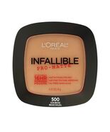 L&#39;oreal Infallible Pro-Matte Finish Powder 500 Sun Beige Oil Free 0.31oz... - $917.02 MXN