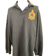 Polo Ralph Lauren Men&#39;s LS Cotton Knit Shirt with Crest  Black XL - $64.95 CAD