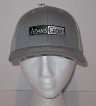 Adams Group Green Gray Trucker CAP HAT Adjustable Snapback - $14.80