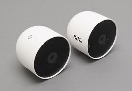 Google GA01894-US Nest Cam Indoor/Outdoor Security Camera (Pack of 2) - White image 4